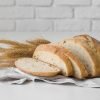 front view sliced fresh bread Bread Loaf front view sliced fresh bread Bread Loaf